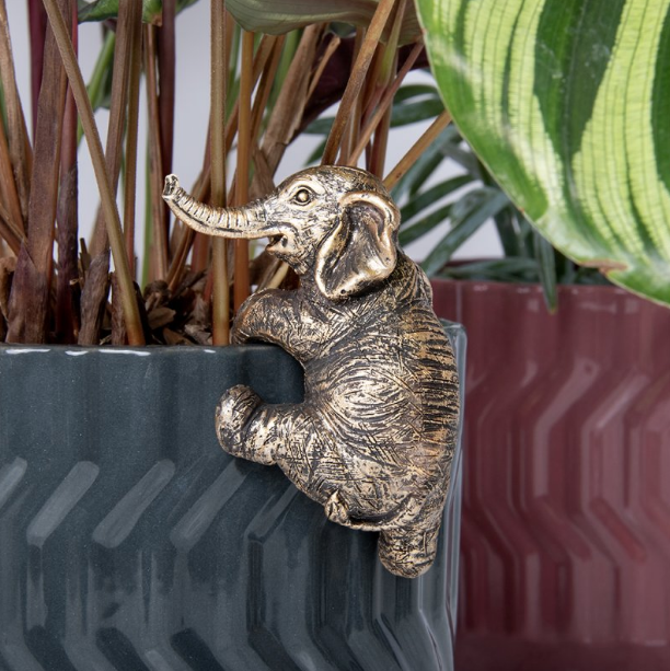 Elephant Plant Pot - Unique Home Decor and Garden Decoration