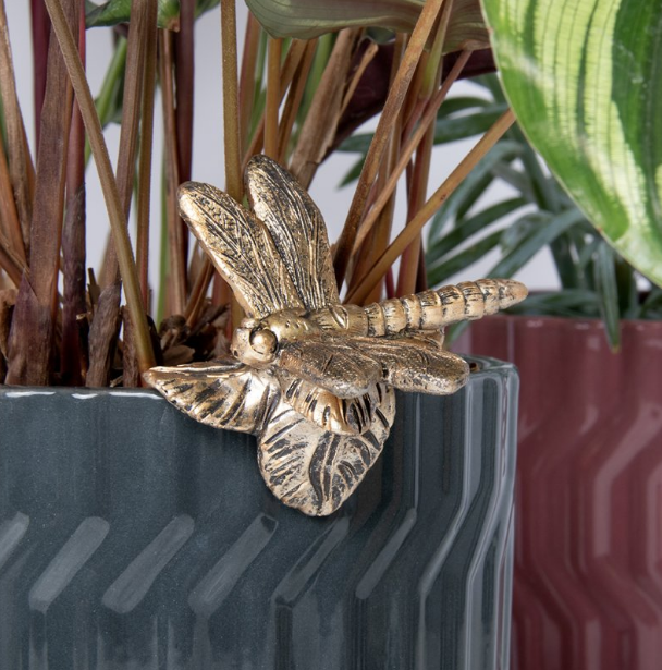 Plant Pot Pals Dragonfly - Eco-Friendly Unique Planter for Indoor Home Garden Decoration