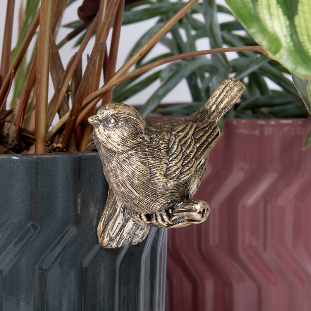 Indoor Plant Pot - Plant Pot Pals Robin Ceramic Gardening Container Home Decor Holder