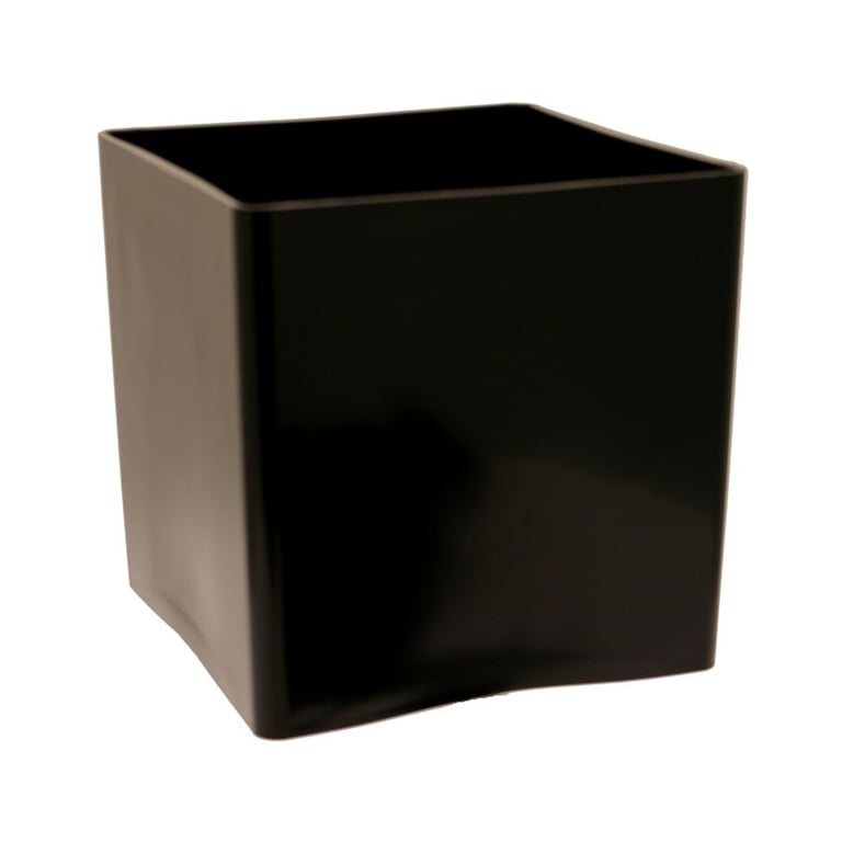 Black Acrylic Cube 10cm - Minimalist Home Decor and Office Decoration Piece