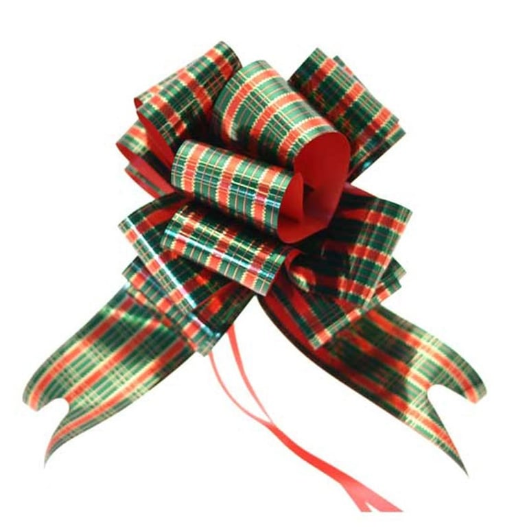 Tartan Pull Bows 50mm - Decorative Accents for Home and Kitchen