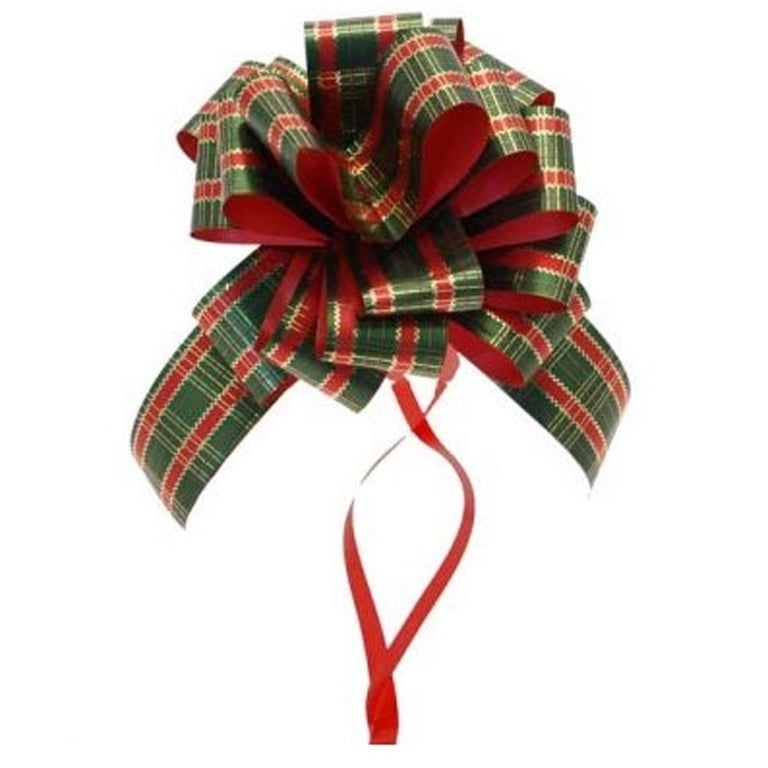 31mm Tartan Pull Bows - Scottish Decorative Accessories for Home and Fashion