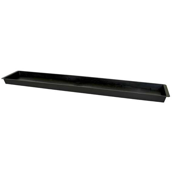 Trilpe Black Floral Tray Set of 5 - Decorative and Serving Trays for Home and Kitchen