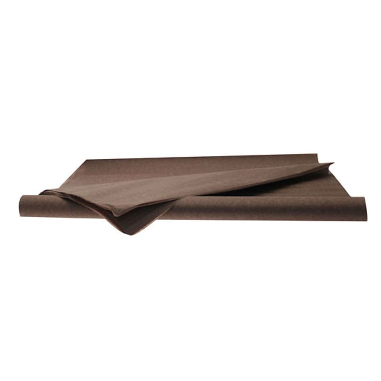 Chocolate Brown Tissue Paper - Elegant Wrapping Paper for Gifts & Decor