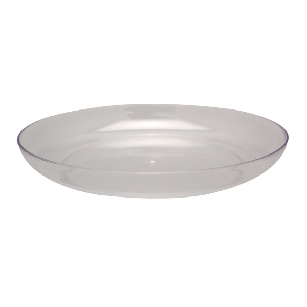 11 Inch Clear Acrylic Dish - Modern Kitchen Storage and Home Decor Serving Tray