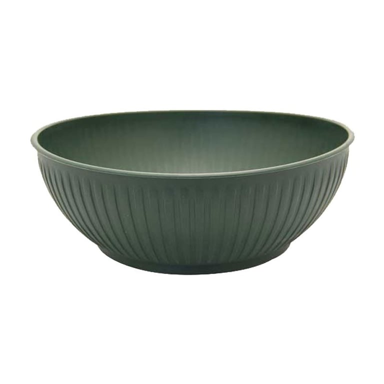 Green Bulb Bowl 37cm - Stylish Home Decor and Garden Ornament for Indoor Plant Pots