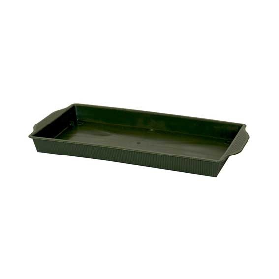 Green Floral Tray - Elegant Home Decor and Kitchen Serving Accessory