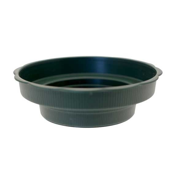 Dark Green Junior Saucer Set - Pack of 25 Kitchen and Tableware Accessories