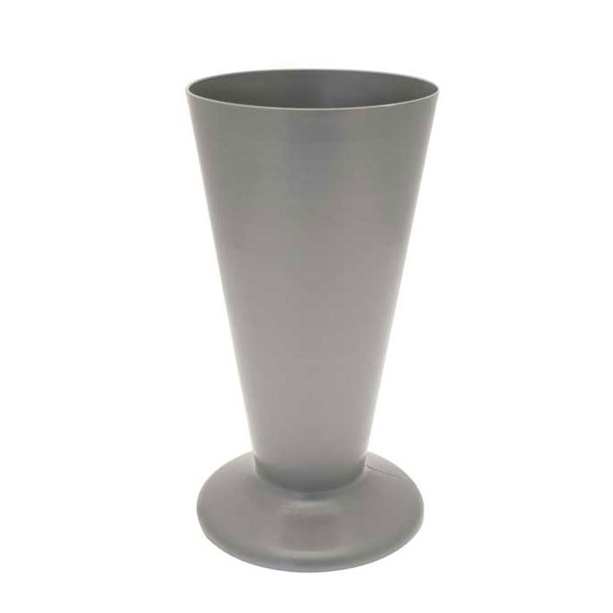 Silver Vase 5 Inch - Elegant Home Decor and Garden Decoration for Indoor Plants