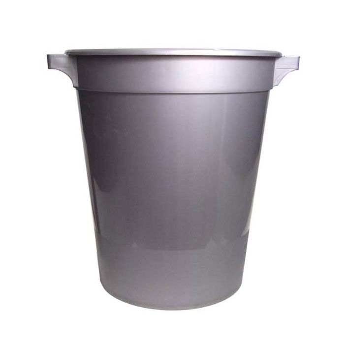 Silver Bucket With Handles 32cm - Space-Saving Home & Garden Storage Solution