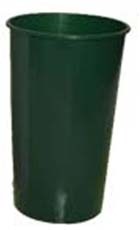 Green Flower Bucket - Durable Outdoor Planter for Garden Decor & House Plants
