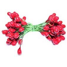 Double Ended Red Berries Hooks - Vintage Home Decor Wall Hanging Decoration