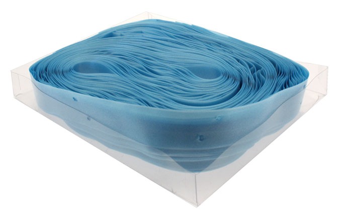 Light Blue 31mm Pull Bows - Pack of 30 Fashion Hair Accessories