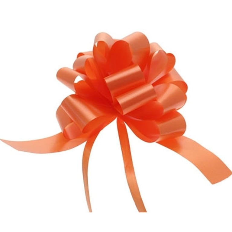 Orange Pull Bow 31mm Hair Accessory - Fashionable Home Decor and Garden Decoration