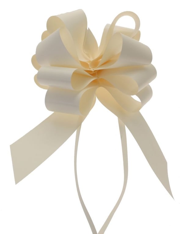 Eggshell Pull Bow 50mm - Elegant Bathroom and Kitchen Decor Accessory
