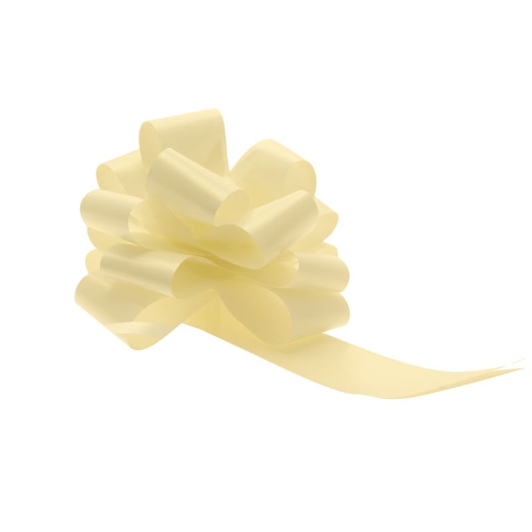 Eggshell Pull Bow 50mm - Elegant Bathroom and Kitchen Decor Accessory