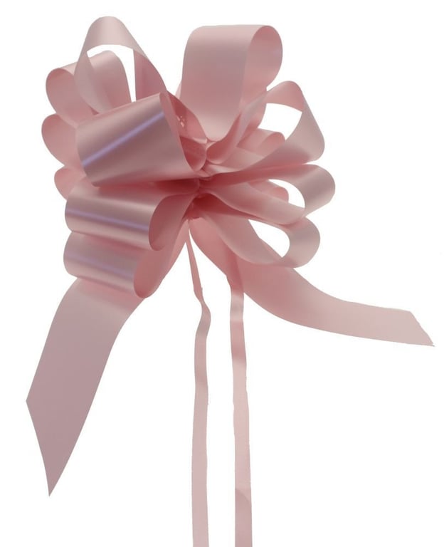 Baby Pink Pull Bow 50mm Hair Accessory for Girls Toddler and Children s Fashion