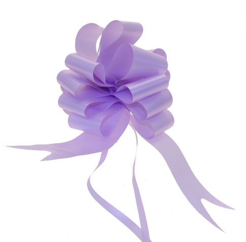 Lavender Pull Bow 50mm - Elegant Home Decor and Fashion Accessory