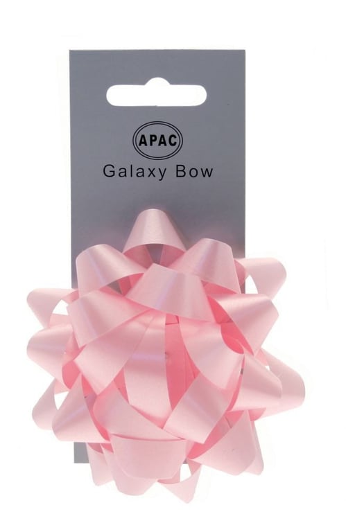 Pink Galaxy Bow 75mm - Fashionable Home Decor Accent or Hair Accessory