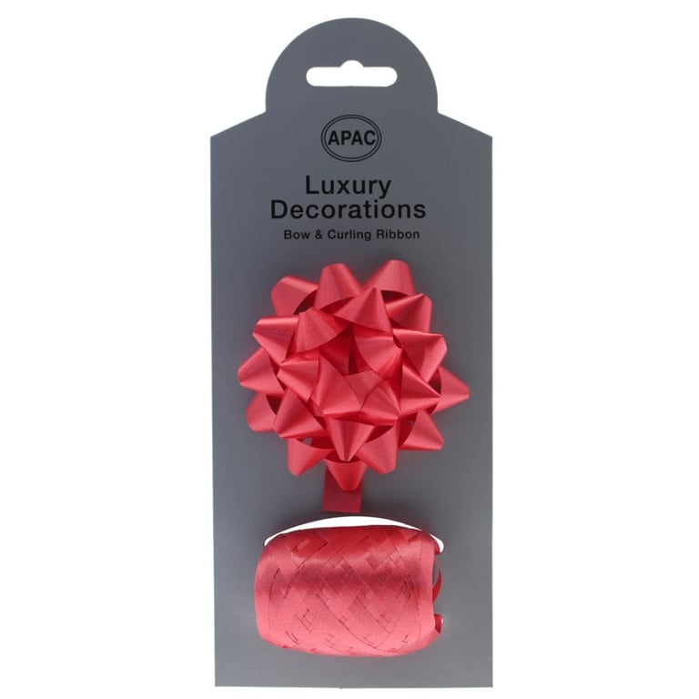 Galaxy Bow Red Hair Header Card - Boho Style Decorative Hair Tie Accessory for Home & Garden