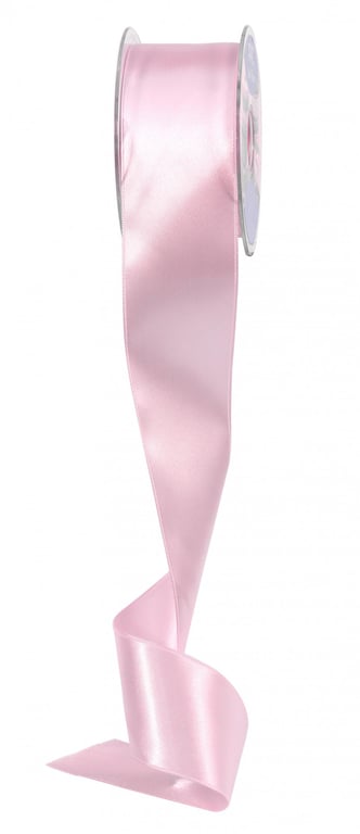 Baby Pink Satin Ribbon 50mm - Perfect for Home Decor, Crafts, and Wedding Decorations