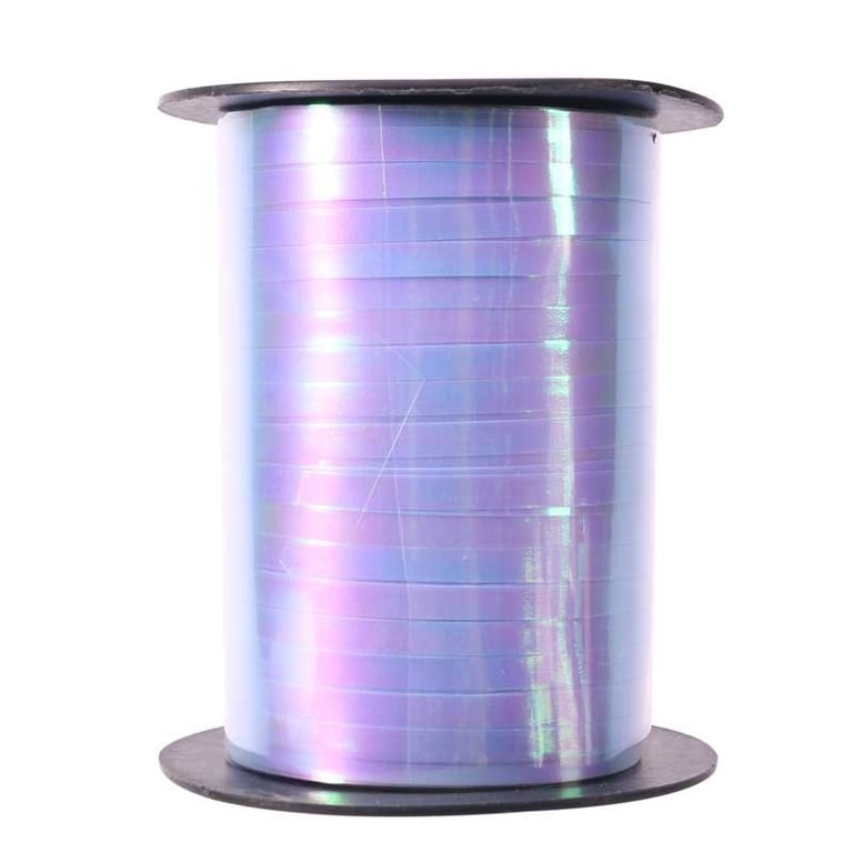 Iridescent Blue 5mm Width Craft Ribbon, 250m Long for Home Decor and Wedding Decorations