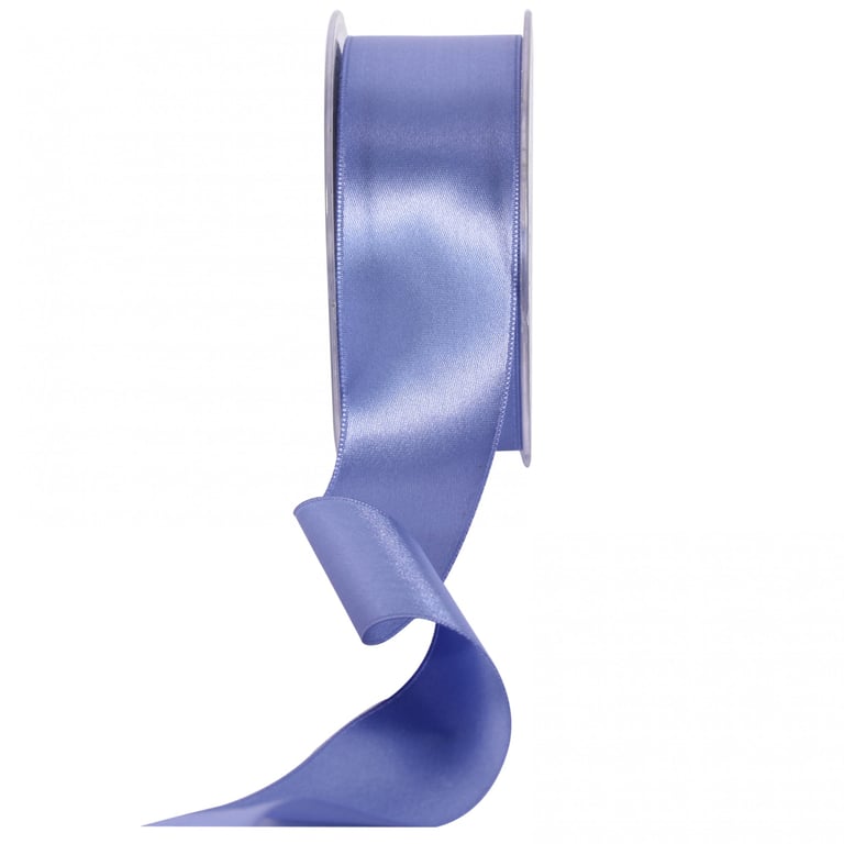 Cornflower Blue Satin Ribbon - 38mm Width, Ideal for Home Decor and Crafting Projects