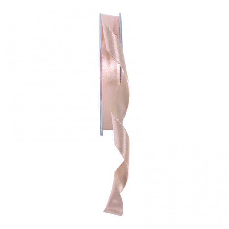 Beige Satin Ribbon 15mm - Elegant Home Decor and Wedding Ceremony Accent