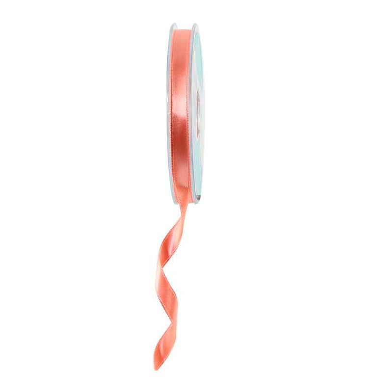 Rose Gold Satin Ribbon 10mm - Luxurious Home Decor and Wedding Decoration Accessory