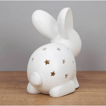 Bambino Rabbit Soft Glow Night Light for Baby Room and Children s Bedroom Lamp