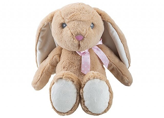 30cm Brown Sitting Pippin Rabbit Soft Stuffed Decoration for Home Garden Decor