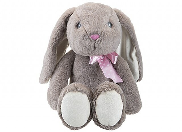 30cm Grey Sitting Pippin Rabbit Plush Toy Decoration