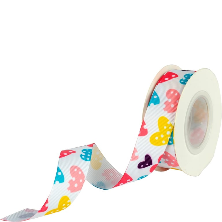 Rainbow Sweetheart Ribbon - Decorative Home and Wedding Decoration Ribbon