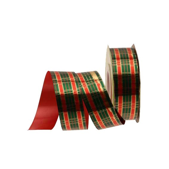 Polypropylene Tartan Ribbon - Durable Home Decor and Craft Sewing Ribbon