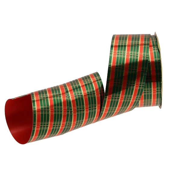 Polypropylene Tartan Ribbon - 50mm Wide Home Decor and Crafting Supply
