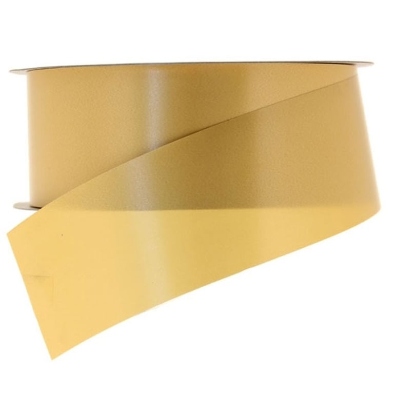 Gold Poly Tear Ribbon - Decorative Wedding and Home Decoration Supply
