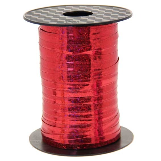 Red Holographic Curling Decoration - Unique Modern Home Accessories