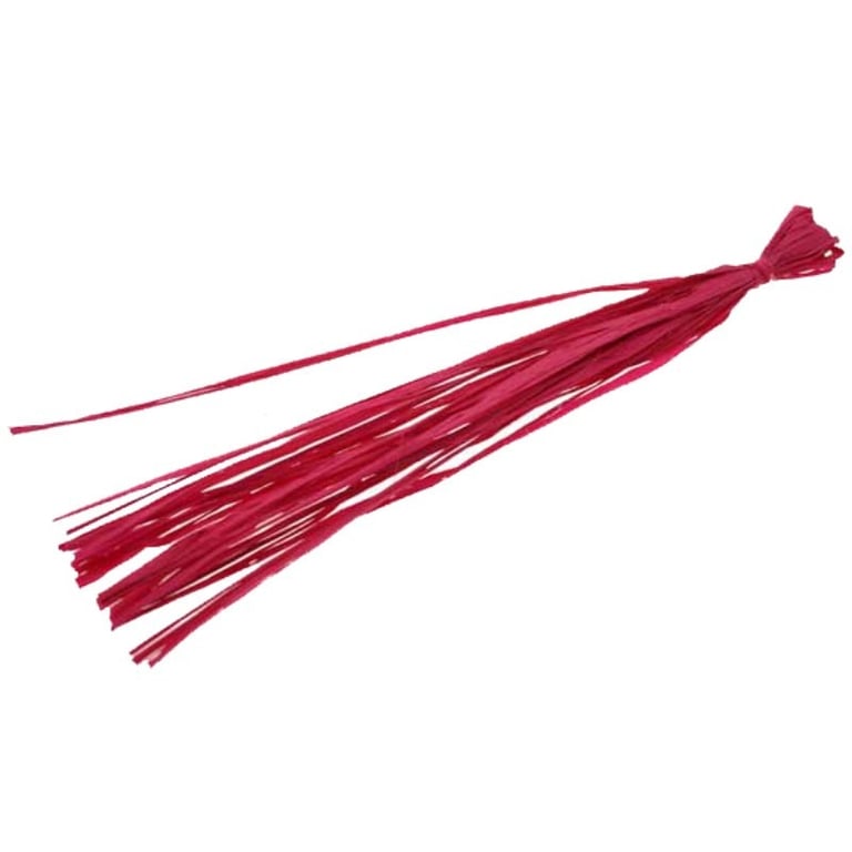 Fuchsia Raffia - Boho Home Decor Craft Supplies 250g Natural Fiber for Raffia Baskets & Beach Decorations