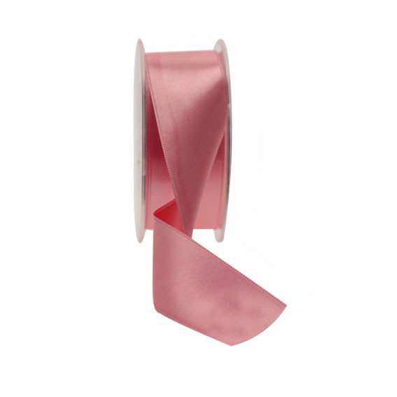 35mm Soft Pink Satin Ribbon for Crafting and Home Decor, Wedding Decoration Ribbon