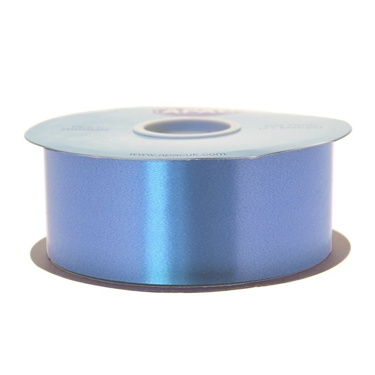 Light Blue 2inch Poly Ribbon - Home Decor and Wedding Crafting Ribbon