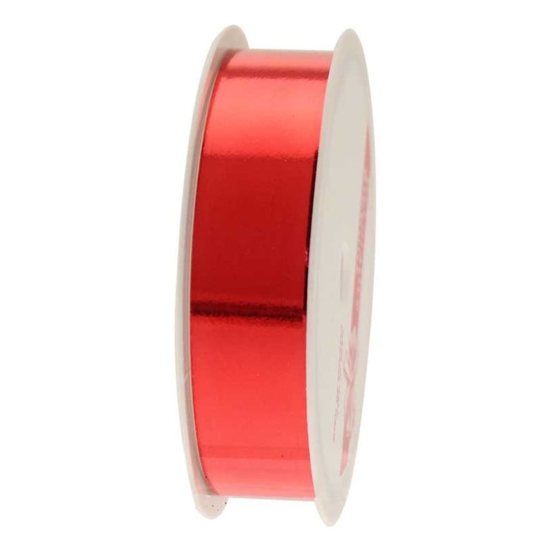 Metallic Red Ribbon - Luxury Home Decor and Party Decoration Supply