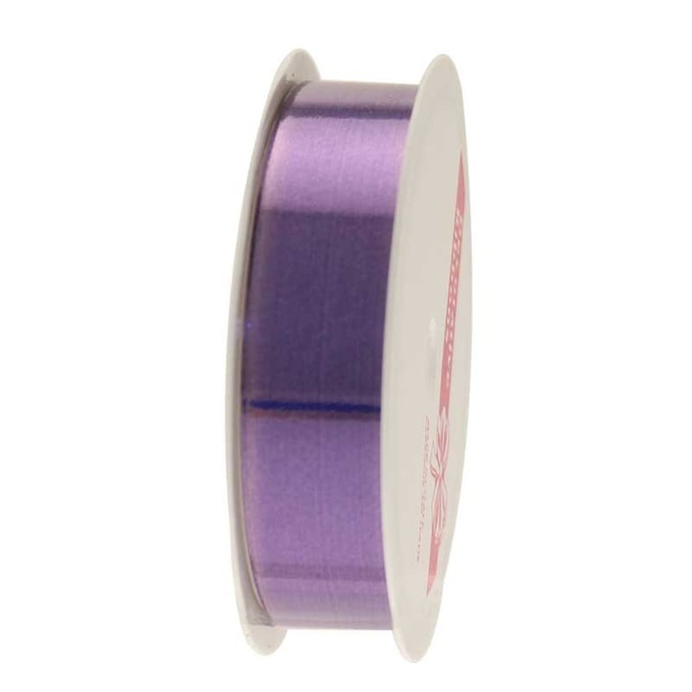 Metallic Purple Ribbon - Craft and Home Decor Accent Ribbon for Weddings and Party Decorations