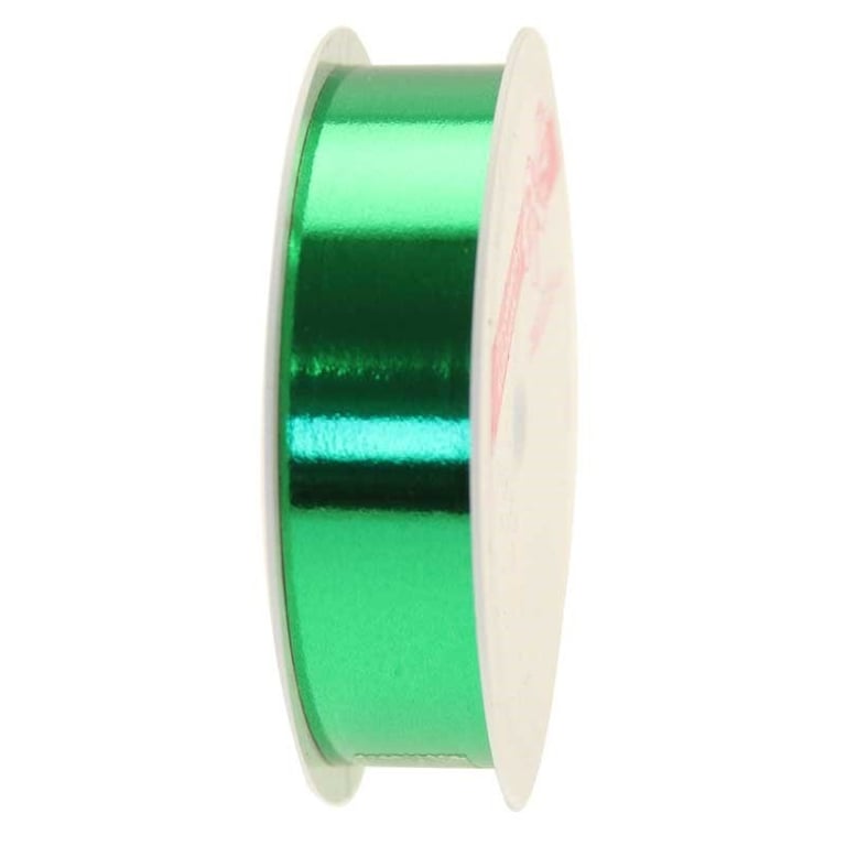 Metallic Green Decorative Ribbon for Weddings and Home Decor
