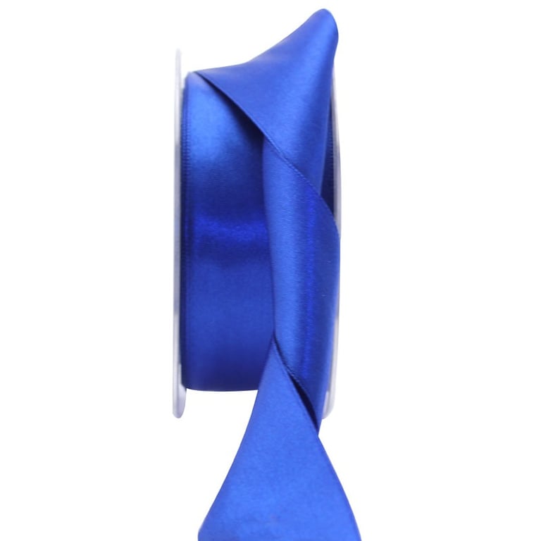 38mm Royal Blue Satin Ribbon - Elegant Home Decor and Fashion Accent Strip