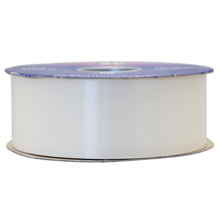 Eggshell Polypropylene Ribbon - Decorative Home Decor Ribbon with Soft Sheen and Durable Construction