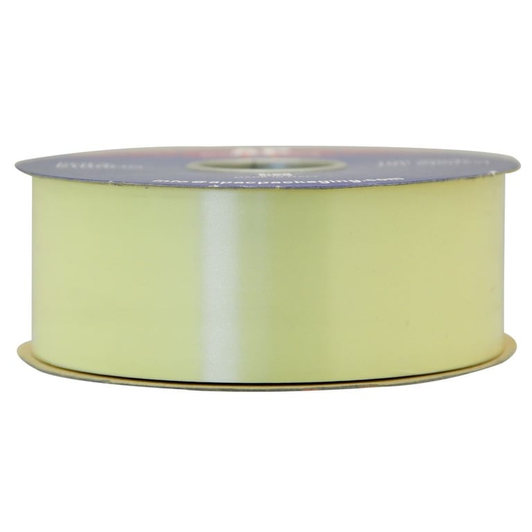 Polypropylene Lemon Ribbon for Home Decor and Crafting Supplies - 100 Durable and Washable