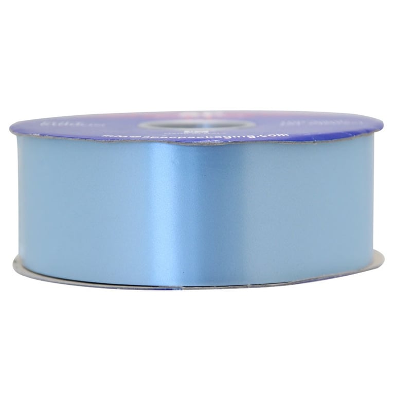Light Blue Polypropylene Ribbon - Durable Home Decor and Crafting Supply