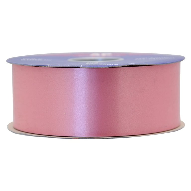 Pink Polypropylene Ribbon - Decorative Home Decor and Crafting Supplies