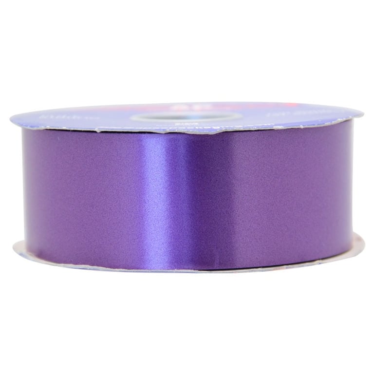 Purple Polypropylene Ribbon - Decorative Craft Ribbon for Home Decor and Party Decoration
