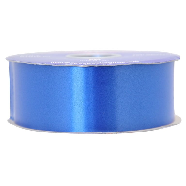 Royal Blue Polypropylene Ribbon - Decorative Home Decor Craft Supply Ribbon